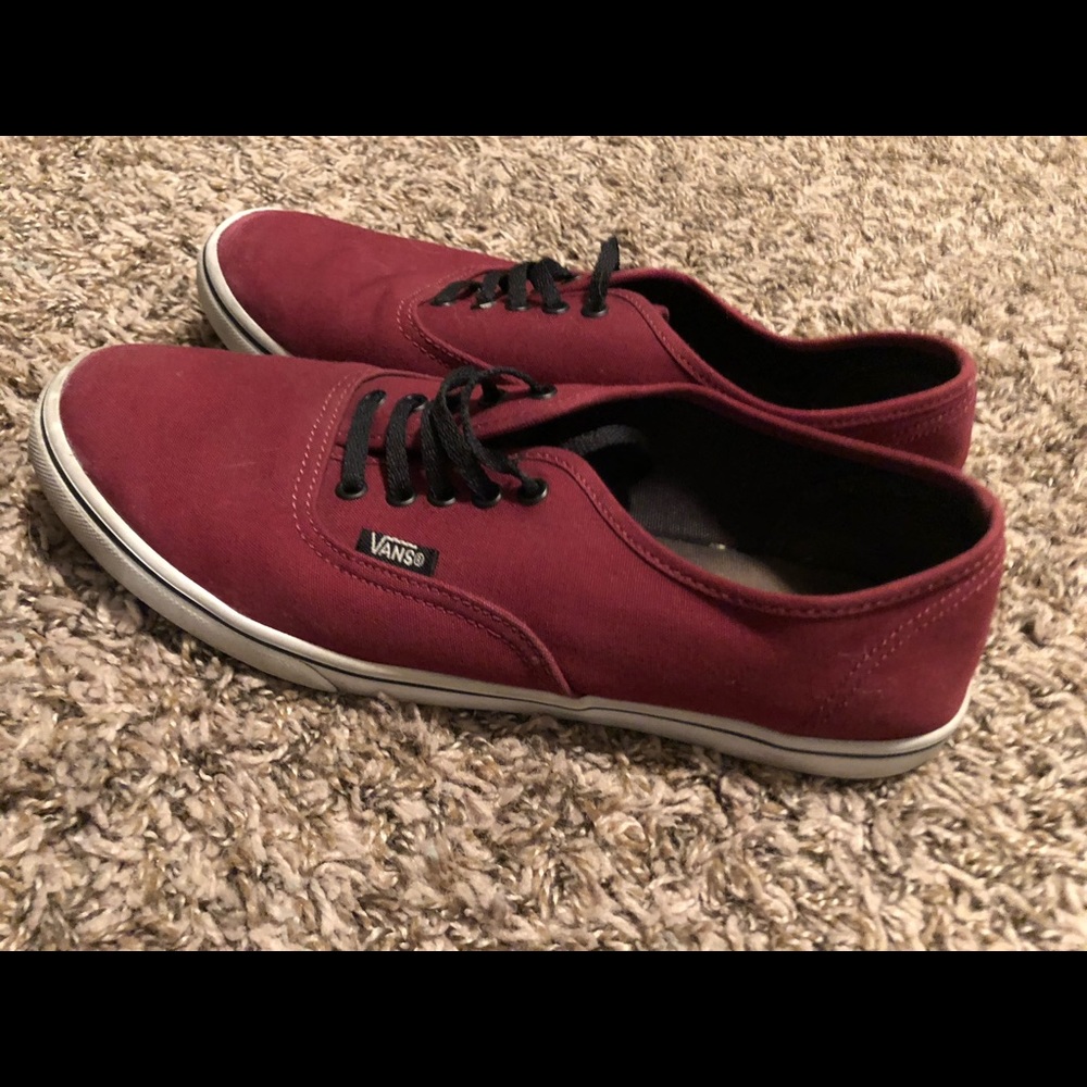 Maroon Vans